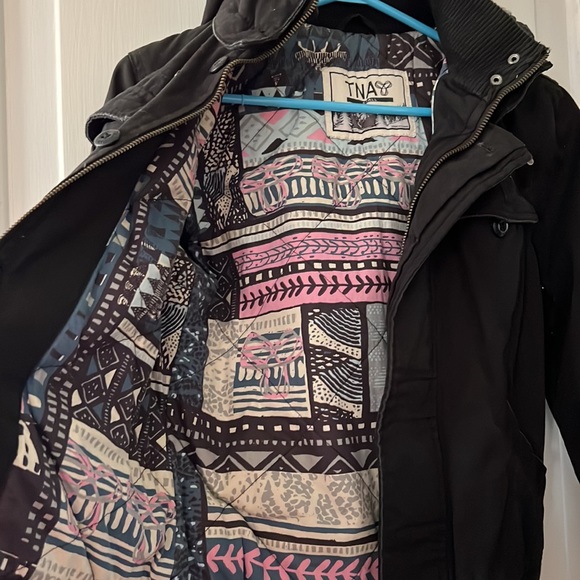 EUC Black TNA Winter Coat - Small - Picture 2 of 6